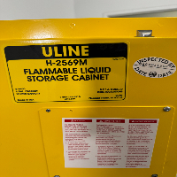 Uline 4. Gal Flammable Liquid Storage Cabinet image 3